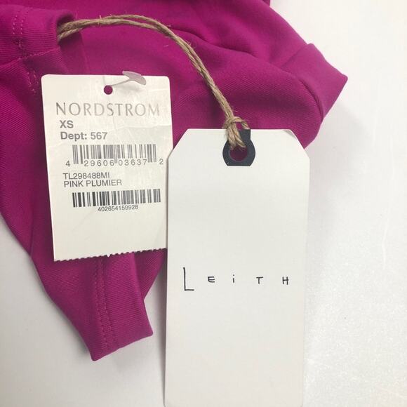 Leith Body con Pink XS  Midi Dress NEW - Picture 4 of 7